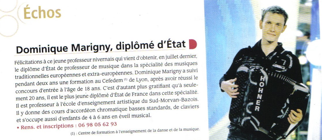 Dominique Marigny Accordon Magasine Nov2007 2